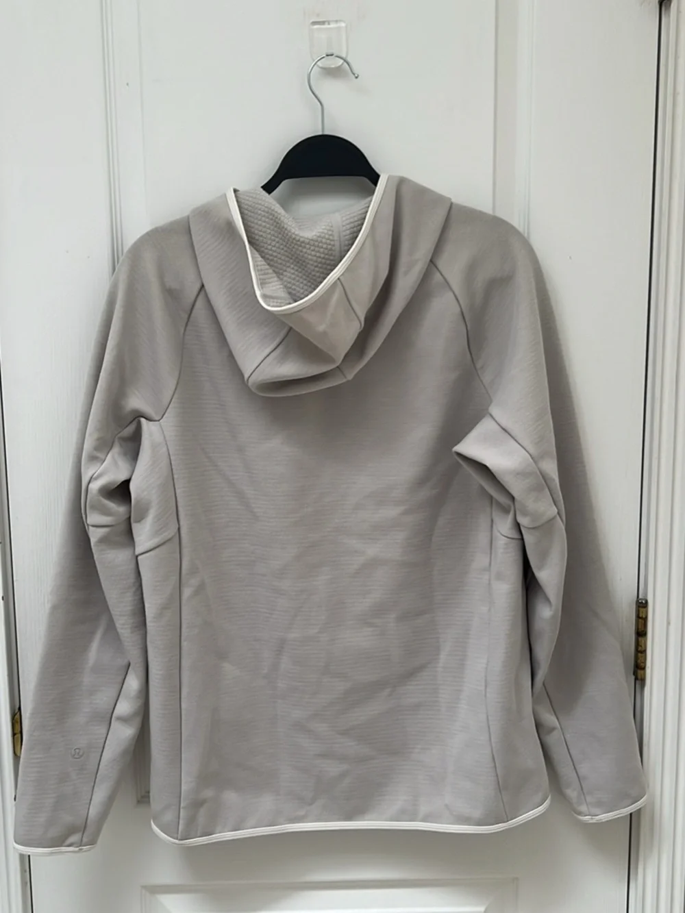 Men’s Lululemon GridLiner Fleece Hoodie | Size M Heathered Dove Grey - Picture 7 of 9